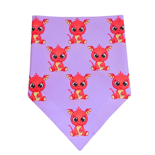 Red Baby Dragons Bandana